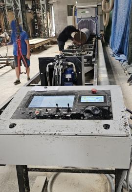 Γωνιακό δισκοπρίονο κορμών Dekos made s.r.o. PP-550 | Μηχανήματα πριονιστηρίου | Μηχανήματα ξυλουργικών εργασιών | Drekos Made s.r.o