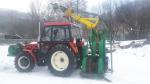 Αλυσομεταφορέας κορμών LARIX 550 s traktorem 7745 |  Δασικά μηχανήματα | Μηχανήματα ξυλουργικών εργασιών | Vlastimil Chrudina