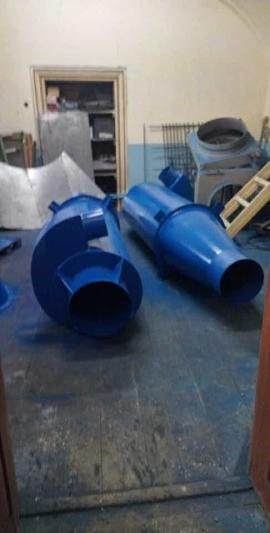 Απαγωγέας αέρα Cyklonový odlučovač pílin  |  Ξηραντήρια, μηχανήματα αέρα | Μηχανήματα ξυλουργικών εργασιών | Juraj polovka šneky výroba 