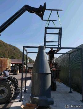 Απαγωγέας αέρα Cyklonový odlučovač pílin  |  Ξηραντήρια, μηχανήματα αέρα | Μηχανήματα ξυλουργικών εργασιών | Juraj polovka šneky výroba 