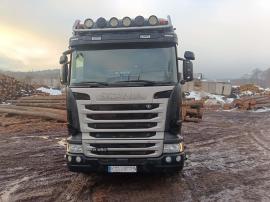 Δασοφορτηγό Scania R450 |  Μηχανές μεταφοράς και εξυπηρέτησης | Μηχανήματα ξυλουργικών εργασιών | Tartak Drewbud